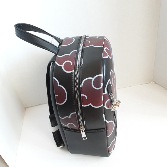 Hot Topic Bags Naruto Shippuden Itachi Akatsuki Mini Backpack Nwt